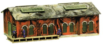 Heljan 1780 HO Scale Appliance Warehouse Building Kit
