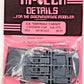 Hi-Tech Details 5003 HO GE Diesel Thinwall Post-1972 2 Window Cab Kit
