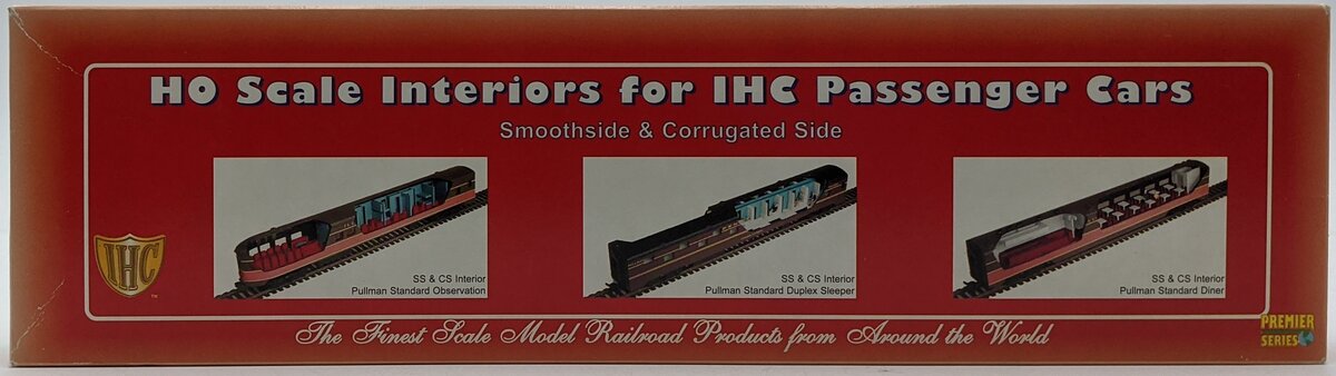 IHC 20156 HO Scale Sleeper Car Interior for Both Smooth and Corrugated Sides