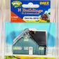 Imex 6312 N Scale Gray Levittown Ranch House Building Assembled