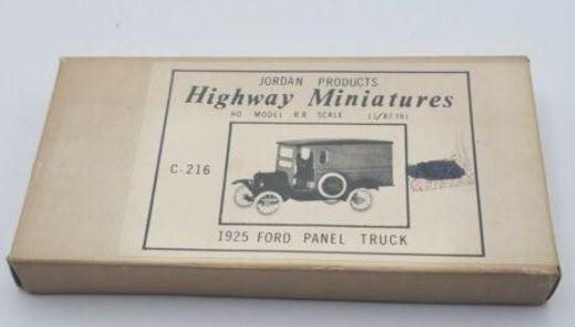 Jordan Products 216 1925 Ford Model T Panel Truck Kit