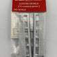 JL Innovative Design 361-705 HO Scale White Picket Fence Clean