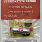 JL Innovative Design 724 HO Custom Small Propane Tank Silver Assorted