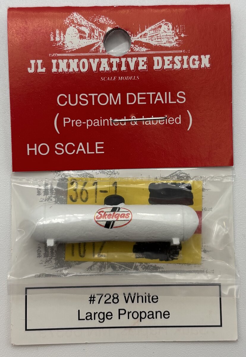 JL Innovative Design 728 White Large Propane Tank