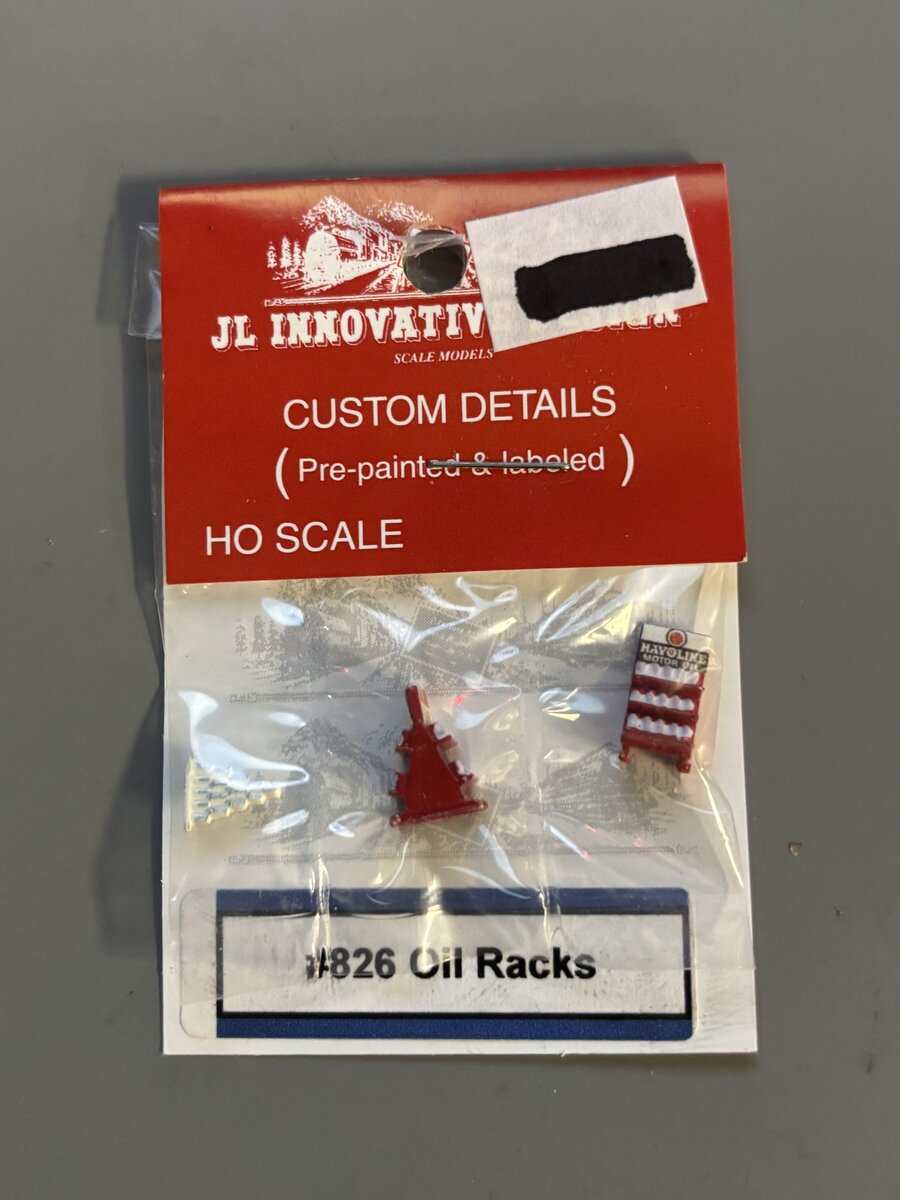 JL Innovative Design 826 HO Oil Racks Mixed Brands (Pack of 3)