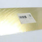 K&S 16404 .016" x 6" x 12" Brass Sheet 1 Piece
