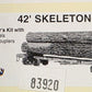 Kadee 102 HO 42' Skeleton Log Car Kit With Logs Kit