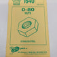 Kadee 1640 Stainless Steel Nuts 0-80 Hex (Pack of 12)