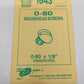 Kadee 1643 Stainless Steel Round Head Screws 0-80 x 1/8" (Pack of 12)