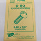 Kadee 1648 All Scales Stainless Steel Roundhead Screws 0-80 x 3/8 (Pack of 12)