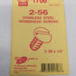 Kadee 1706 2-56 x 1/4 Screws (Pack of 12)