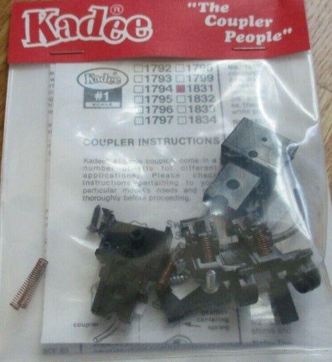 Kadee 1831 G Scale Conversion Coupler Kit