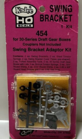 Kadee 454 HO Scale Swing Bracket Adaptor Kit