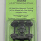 Kadee 509 HO Scale Andrews (1898) ASF Cast Trucks (Pack of 2)