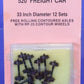 Kadee 520 HO Code 110 33" Smooth-Back RP-25 Wheel Non-Magnetic (Set of 12)
