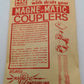 Kadee 6 HO Scale HO Scale Long Metal Couplers With Draft Gear (Pack of 2)