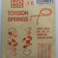 Kadee 621 HO 30-Series Torsion Spring (Pack of 12)