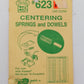 Kadee 623 HO Coil Centering Springs & Dowels (Pack of 12)