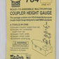 Kadee 704 HOn3 Scale Ready-to-Assemble Multipurpose Coupler Height Gauge