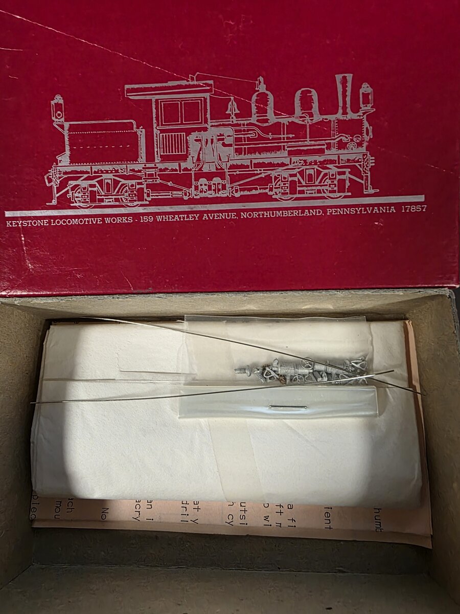 Keystone Locomotive HO-103 HOn3 Log Car Building Kit
