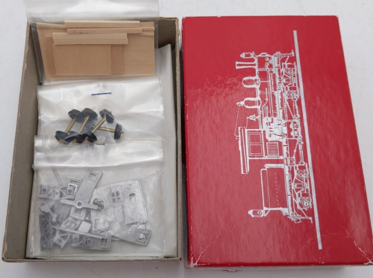 Keystone Locomotive 106 HO Scale Grasse River Caboose Model Kit With Trucks