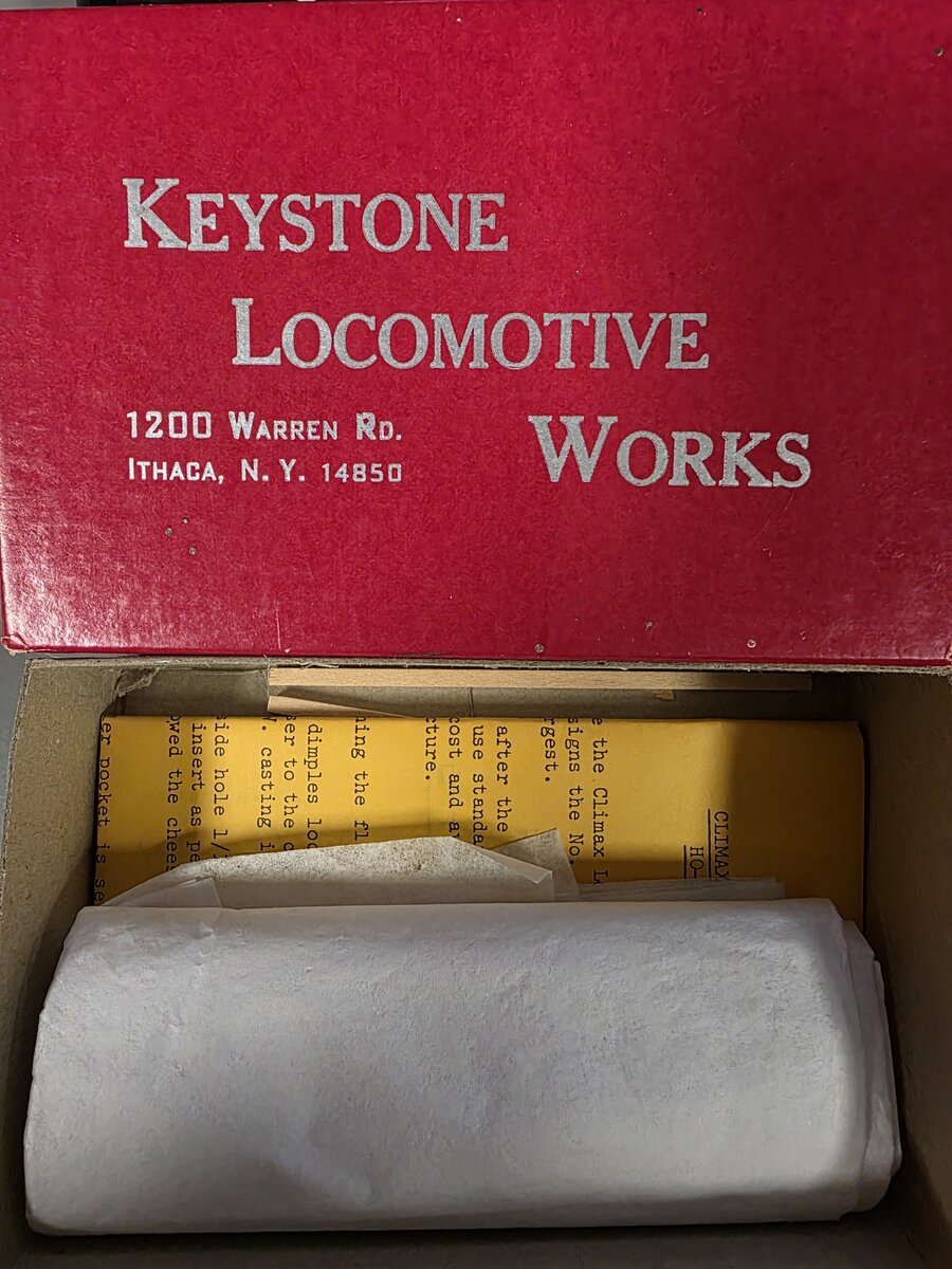Keystone HO-HO-107 HO Climax Log Car Building Kit