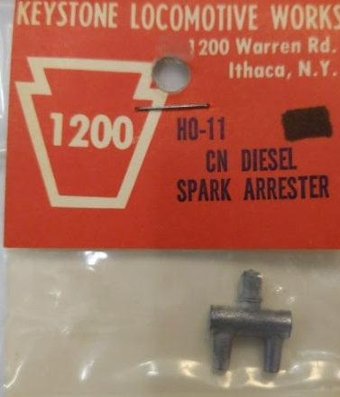 Keystone Locomotive HO-11 HO Scale Spark Arrester Diesel CN