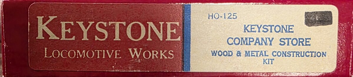 Keystone Locomotive HO-125 Keystone Company Store Building Kit