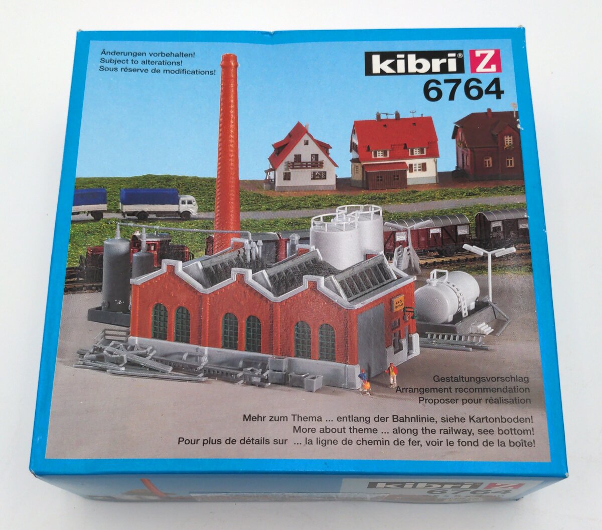 Kibri 6764 Z Warehouse Factory Building Kit