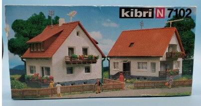 Kibri 7102 N Scale Houses Building Kit
