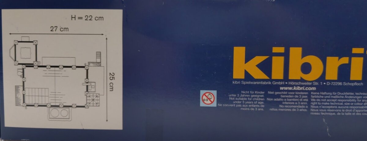 Kibri 9814 HO Scale Fabrik Aus Der Grunderzeit Factory Building Kit