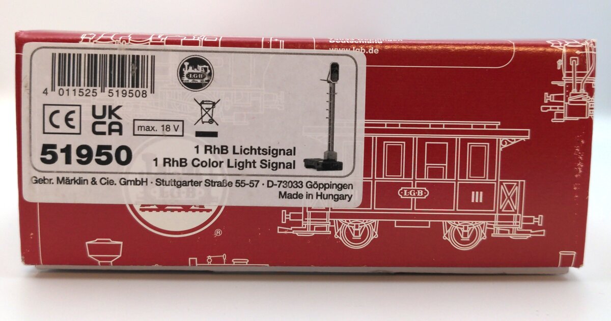 LGB 51950 RhB Color Light Signal