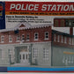 Life Like 433-1382 HO Scale Police Station Building Kit