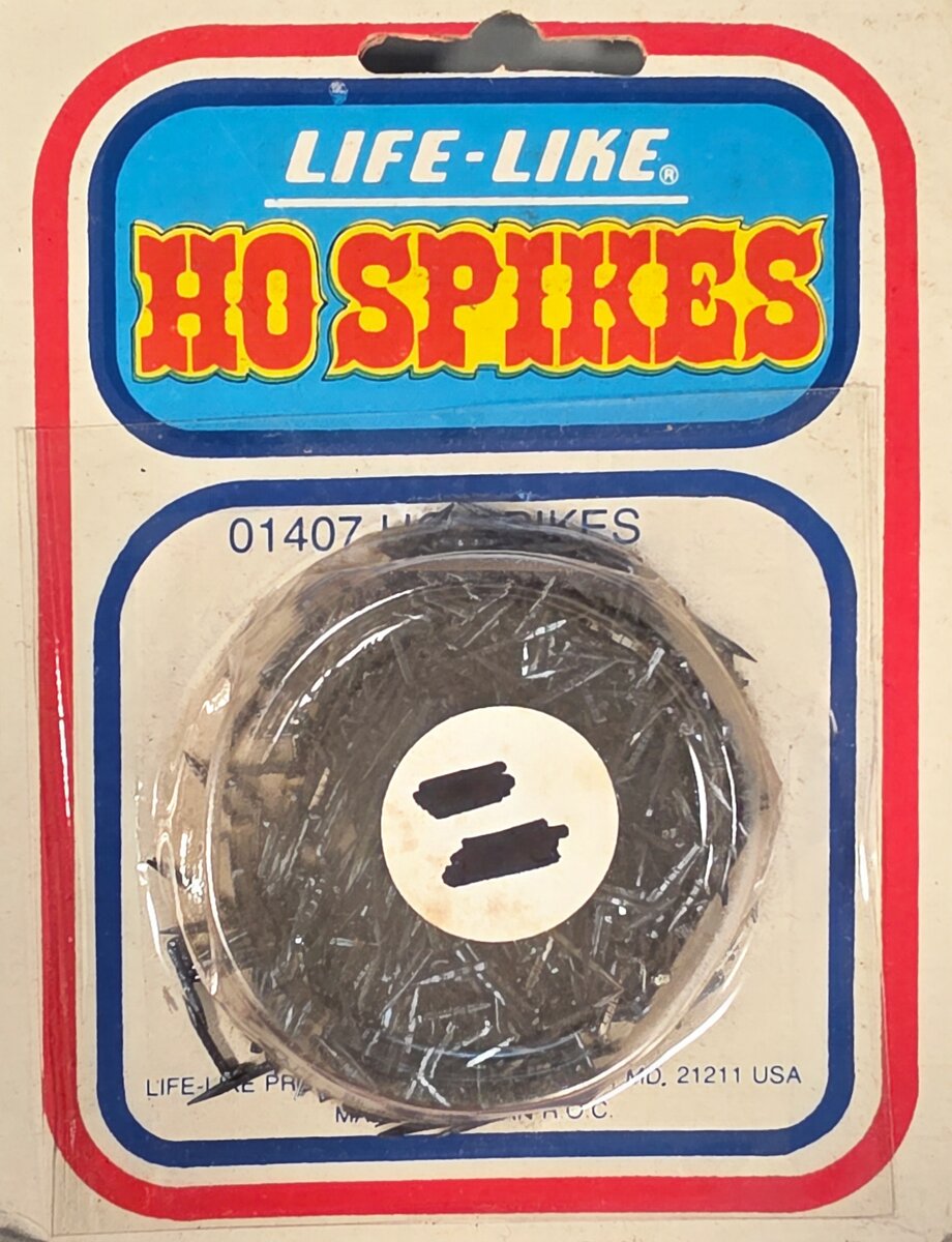 Life Like 1407 HO Track Spikes (20 Grams)