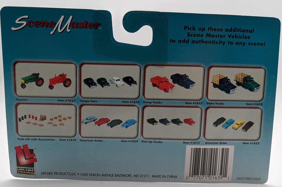 Life Like 1639 1:87 HO Scenemaster Cement Mixer Truck