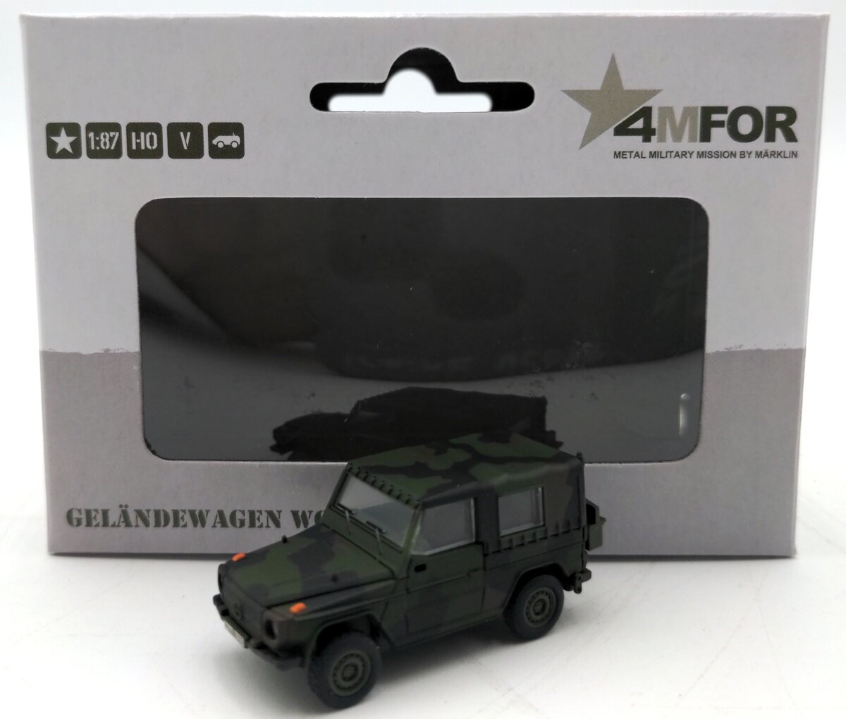 Marklin 18500 1:87 Scale Diecast Gelandewagen Wolf