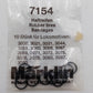 Marklin 7154 HO Replacement Traction Tires (Pack of 10)