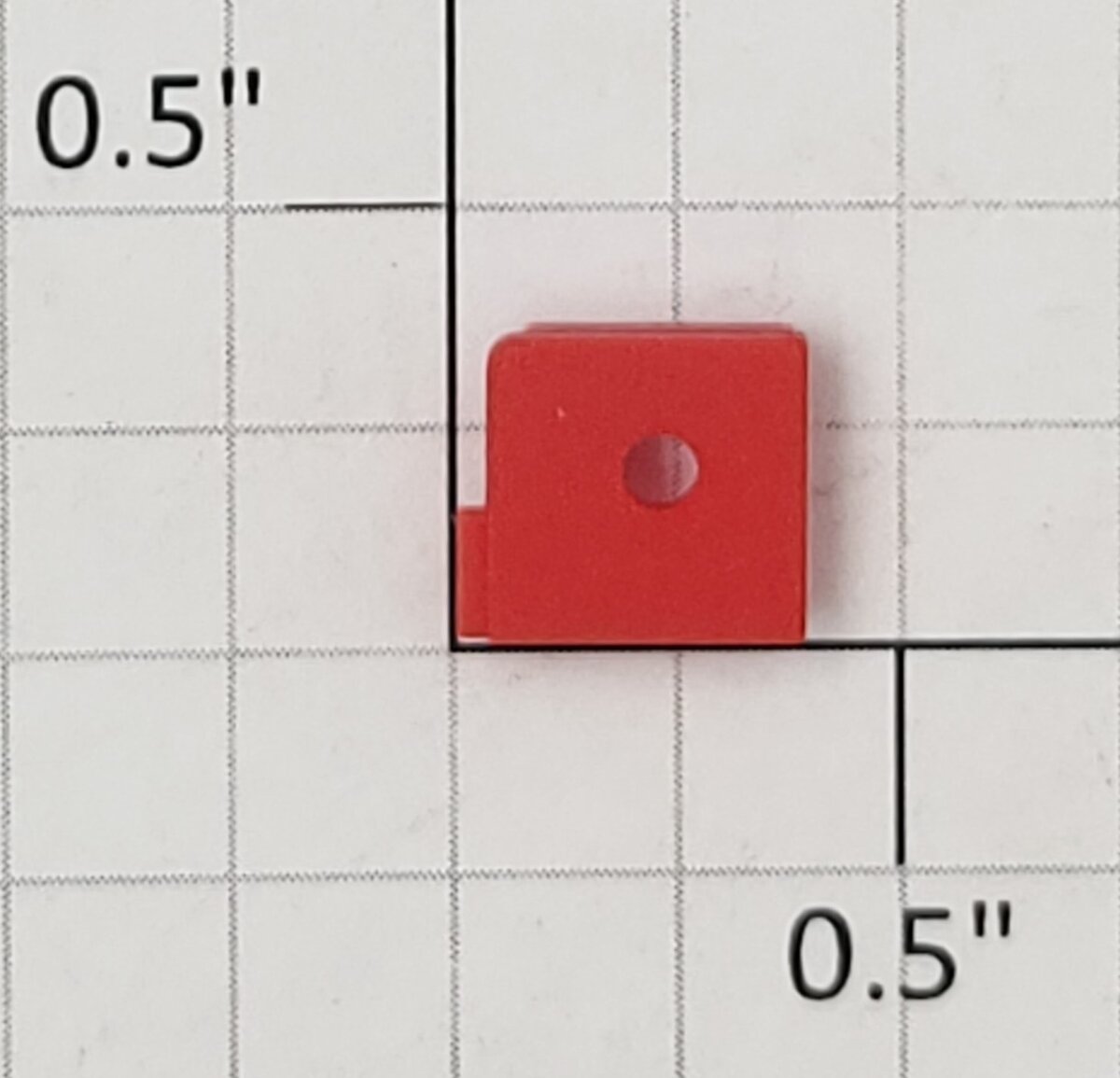 Marklin 228950 Red Plastic Insulator Plate (Isolierplatte)