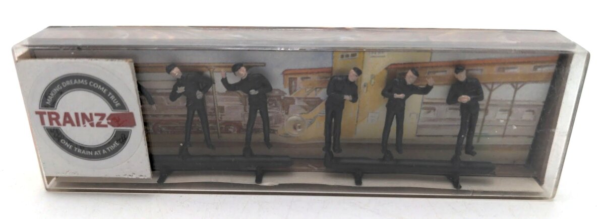 Merten 2268 Z Scale Railroad Personnel # 3 (Set of 6)