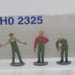 Merten 2325 HO Gas Station Worker Wearing Green Uniform Figures (Set of 6)