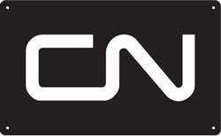 Microscale 10041 CN Noodle Logo Black Background 8 Aluminum Sign