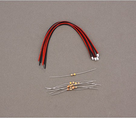 Miniatronics 12-621-04 2 x 3mm Red Surface Mount LED (Pack of 4)
