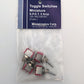 Miniatronics 36-210-04 5 Amp 120V SPDT Miniature Toggle Switches (Pack of 4)