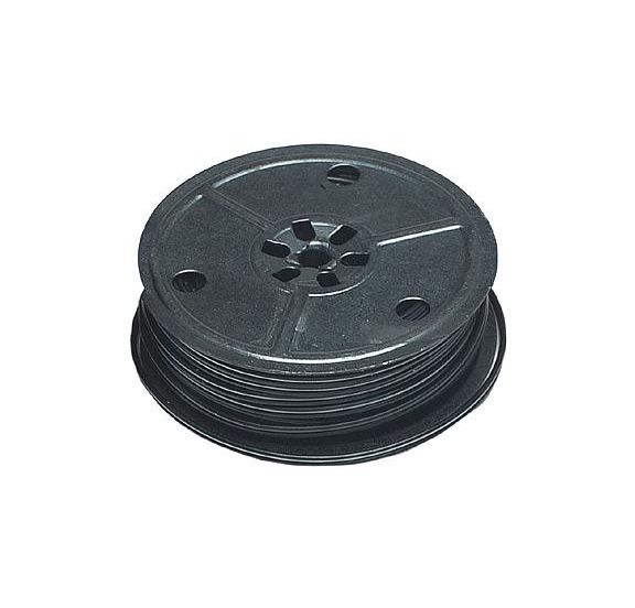 Miniatronics 48-228-25 28 Gauge Flat 2 Conductor Stranded Flexible Black Wire