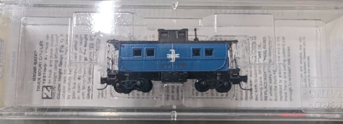 Micro-Trains 53500210 Z Reading Center Cupola Steel Caboose #92813