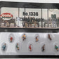 Model Power 1336 N Scale Sitting People Figures (Set of 9)