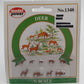 Model Power 1348 N Scale Deer Painted Plastic Figures (Pack of 9)