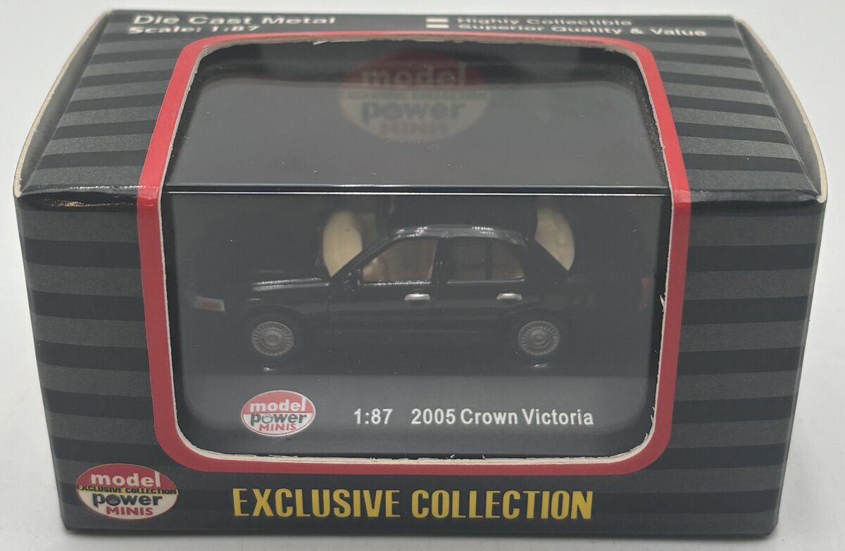 Model Power 19392 Black '05 Crown Victoria