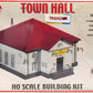 Model Power 400 HO Scale Town Hall Building Kit