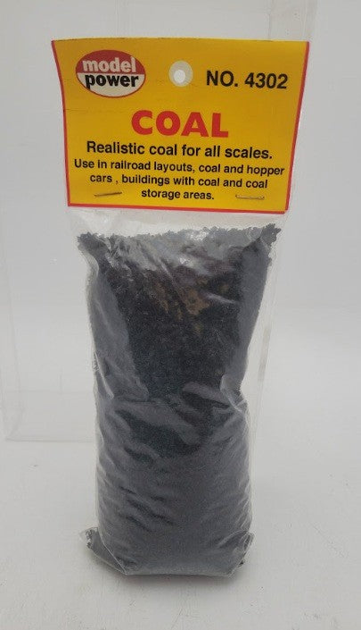 Model Power 4302 All Scales Realistic Coal Bag